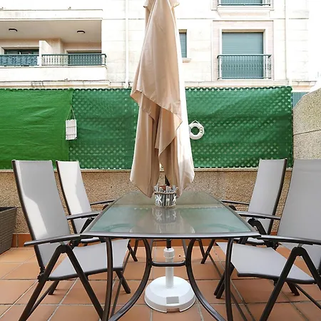 아파트 Galihost - Con Piscina Y Terraza En Playa Lanzada 산신소